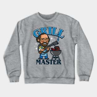 Stranger Things Funny Cute Kawaii Murray Bauman Grill BBQ Master 80's Retro Meme Crewneck Sweatshirt